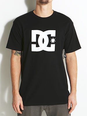 DC Star Tee Black/White SM