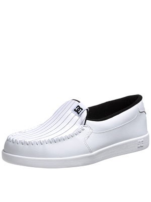 DC Villain Slippers  White/Stripe