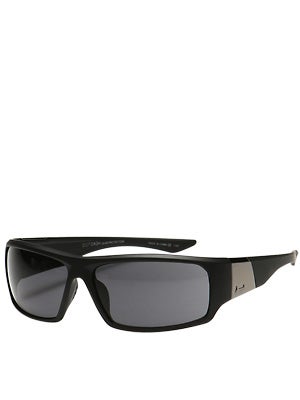 Dot Dash Destro Black Satin w/Grey Lens