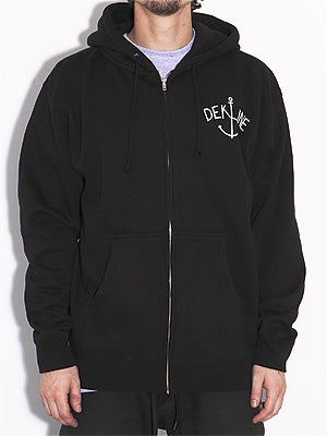 Dekline Anchor Hoodzip Black MD