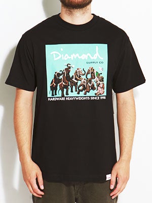 Diamond Hardware Heavyweights 13 Tee Black SM