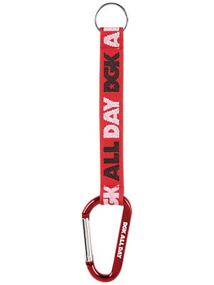 DGK All Day Carabiner Keychain  Red