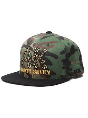 DGK AK47 Snapback Hat Camo/Black Adj.
