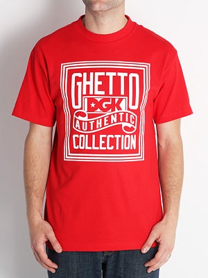 DGK Authentic Tee Red SM
