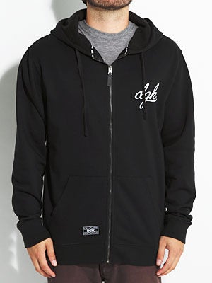 DGK Cursive Hoodizp Black SM