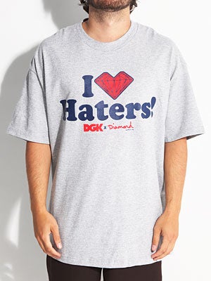 DGK x Diamond Haters Tee Athletic Heather XL