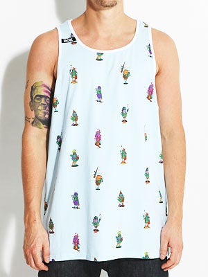 DGK Flavas Tank Top Lt Blue SM