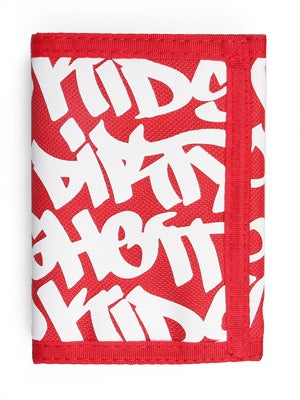 DGK Fat Tip Wallet Red