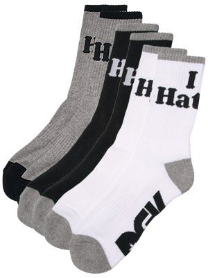 DGK Haters 7 Crew Socks 3 Pack Assorted