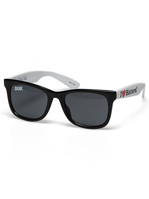 DGK Haters Sunglasses  Black/White