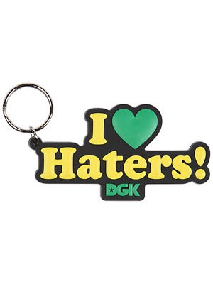DGK Haters Keychain Black/Green/Yellow