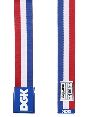 DGK Int'ly Known Scout Belt Blue Adjustable