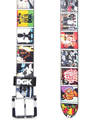 DGK Instagram Belt Black Adjustable