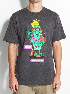 DGK Maui Mascot Tee Charcoal MD