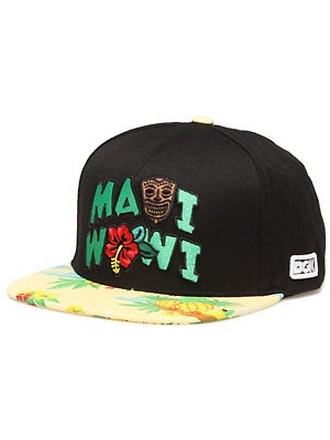 DGK Maui Wowi Strapback Hat Black Adj.