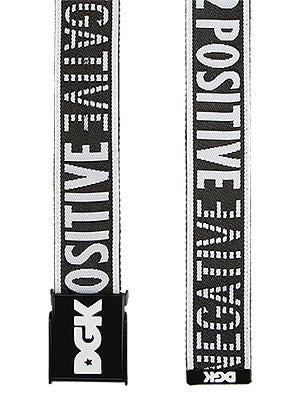 DGK Negative 2 Positive Scout Belt Black Adj.