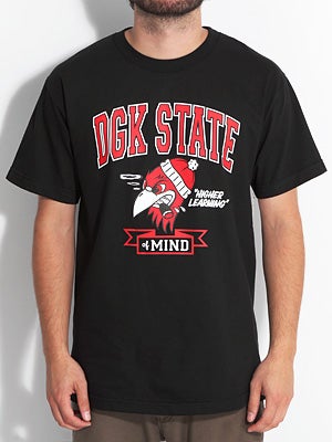 DGK State Of Mind Tee Black SM