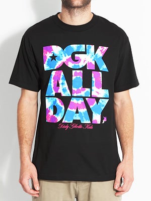 DGK Tie Dye Tee Black XXL