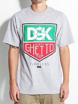 DGK Timeless Tee Athletic Heather MD