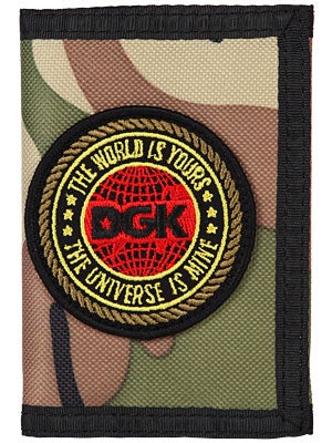 DGK Universe Tri-Fold Wallet Camo