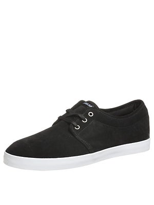 Dekline River Shoes  Suede Black/White
