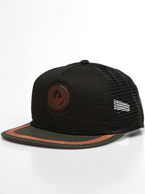 Dragon Jefferson 50/50 Mesh Hat Black Adj.