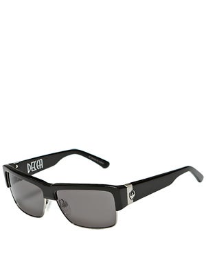 Dragon Decca Sunglasses Jet w/Grey Lens