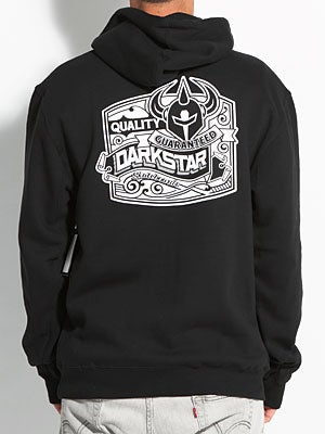 Darkstar Quality Hoodzip Black SM