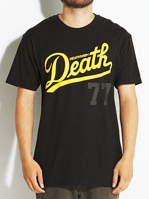 Deathwish Dragon Tee Black/Yellow SM