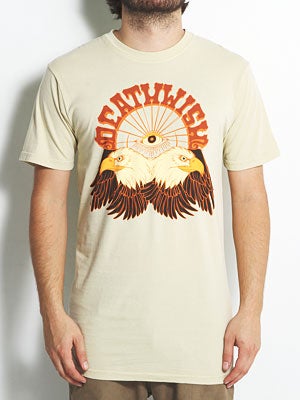 Deathwish Eagle Eye Tee Beige SM