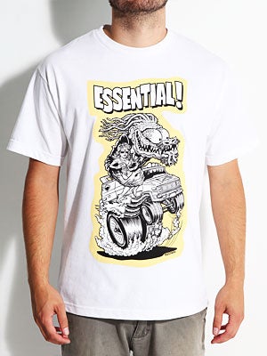 Deathwish Essential Tee White SM
