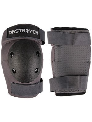 Destroyer Professional Elbow Pads Grey/Black