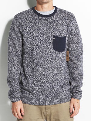 Element Emerald Floyd Sweater Indigo LG