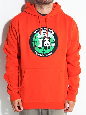 Enjoi Big Dollar Hunter Hoodie Orange SM