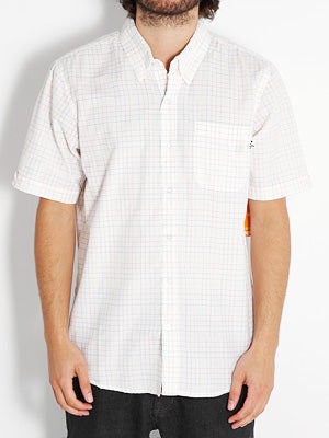 Enjoi Butts Up Plaid Shirt White XL