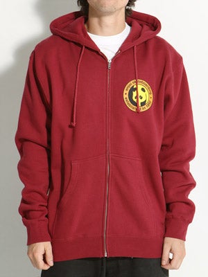 Enjoi Established Hoodzip Cardinal SM