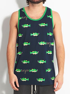 Enjoi Fish Tank Top Navy SM