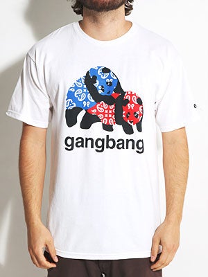 Enjoi Gangbang Tee White SM