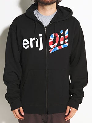 Enjoi Oi! Hoodzip Black SM