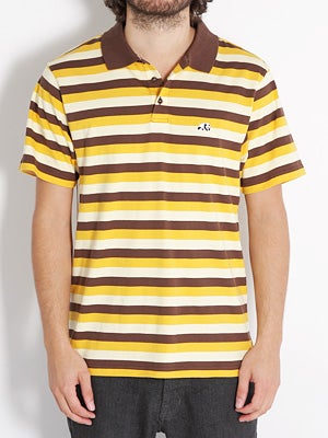 Enjoi Polio Stripe Polo Brown SM
