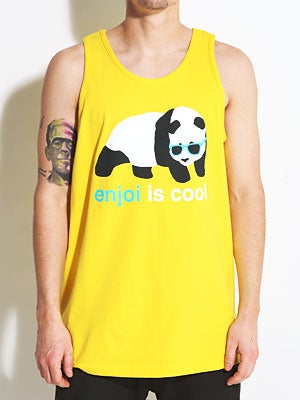 Enjoi Cool Tank Top Yellow XL