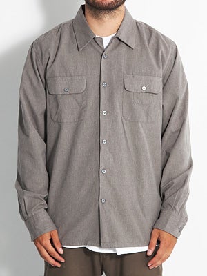 Enjoi Panda Flannel Woven Shirt Grey SM