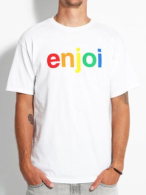 Enjoi Spectrum Tee White XL