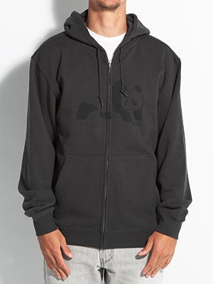 Enjoi Easy Panda Hoodzip Charcoal LG