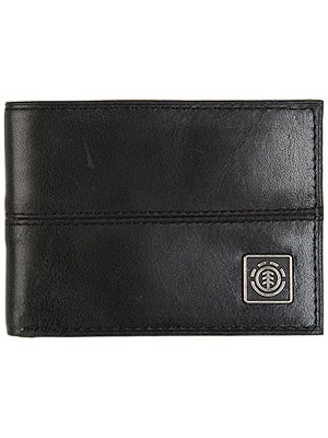 Element Alder Leather Wallet Black