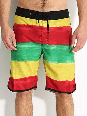 Au Naturale Eco Flex Boardshorts Rasta 36