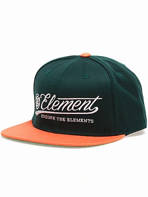 Element All Star Snapback Hat Pine Adjust