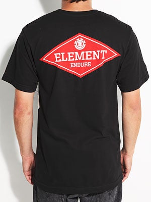 Element Big Apple Tee Black MD