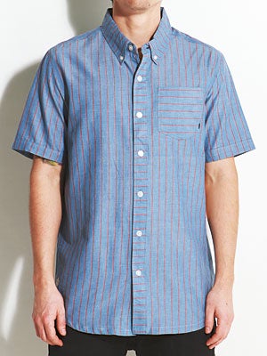 Element Chambers Woven Shirt Blue SM