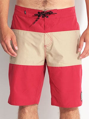 Element Divided Eco Boardshorts Red 32